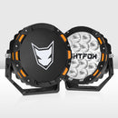 LIGHTFOX 7inch OSRAM LED Driving Spot Lights 1Lux@1,032m(Pair) 13,226Lumens