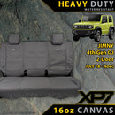 Suzuki Jimny 4th Gen GJ 2-Door Heavy Duty XP7 Canvas Rear Row Seat Covers (Available)