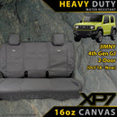 Suzuki Jimny 4th Gen GJ 2-Door Heavy Duty XP7 Canvas Rear Row Seat Covers (Available)
