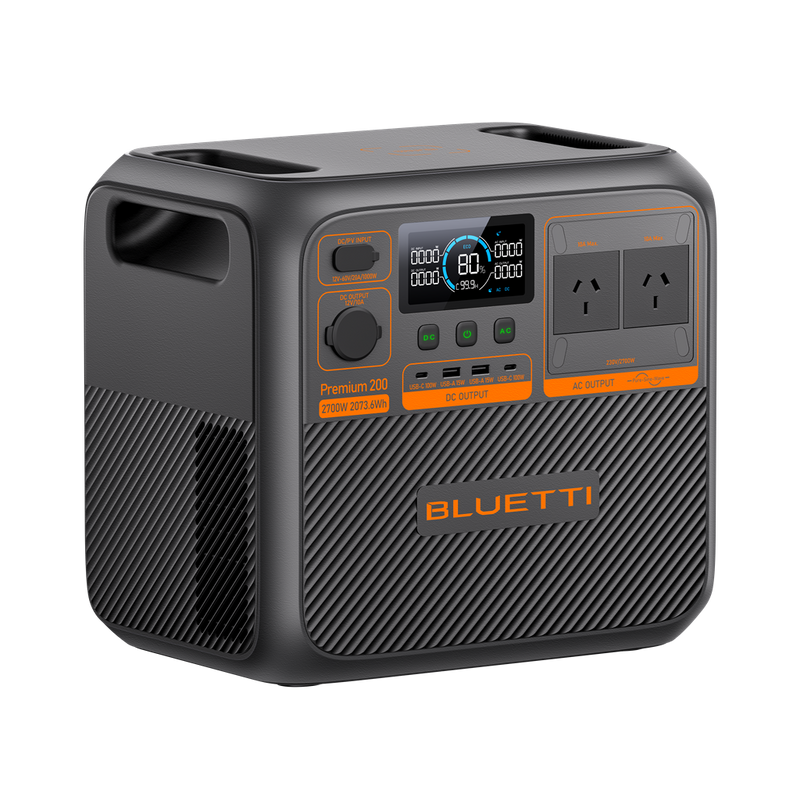 BLUETTI PREMIUM 200 V2 Portable Power Station | 2700W 2037Wh