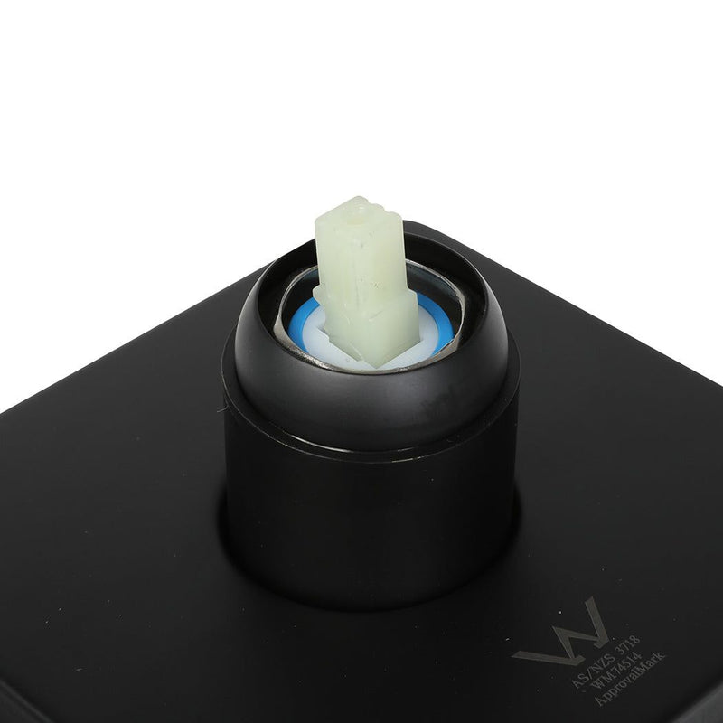 Dutxa Shower Mixer Taps Hot Cold Shower Valve Kits Bath Tub Faucet Brass Black