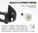 SAN HIMA Extendable Towing Mirrors Gen2 for Holden Colorado7 MY2013-MY2016 with Indicator