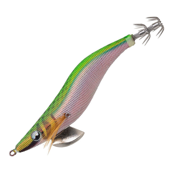 Bite Science Squid Slayer Size 3.0 Squid Jig - Green Back