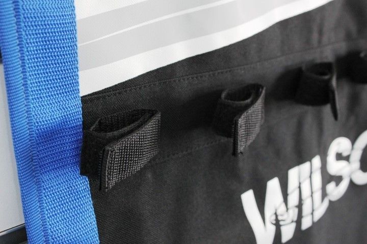 Wilson Wall Mount Fishing Rod Holder – Holds 6 Rods or Combos – Heavy Duty