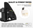 San Hima Extendable Towing Mirrors for Toyota Prado 120 Series 2002-2009