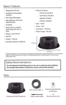 WINEGARD - AIR 360 Omnidirectional TV Antenna with AM/FM | Black