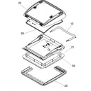 Dometic BG1330 Internal Frame with Blind Screen (Cream) - Suit Mini Heki Roof Hatch