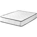 DreamZ Queen Spring Mattress Medium Firm 5-Zone Support Breathable Fabric Cover