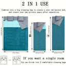 Double Sleeping Bag with Pillow (XL Queen)