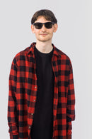 Ugly Fish Magma PN23310 Aluminium Black Frame/Smoke Lens Polarised Sunglasses