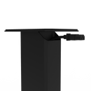 Kanto SX22 22" Tall Fillable Speaker Stands with Isolation Feet - Pair, Black