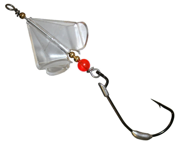 TT Lures 2 Pack of Size 1 Buzzlockz Blade Lure Attachment with Size 3/0 Hooks