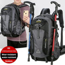 Men's Waterproof Nylon Casual Outdoor Travel Backpack