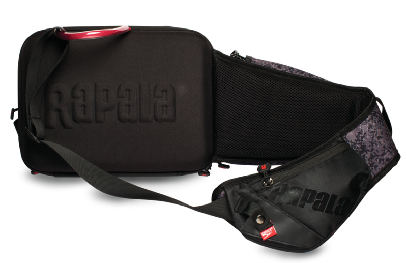 Rapala Classic Urban Sling Bag with Two Fishing Tackle Trays