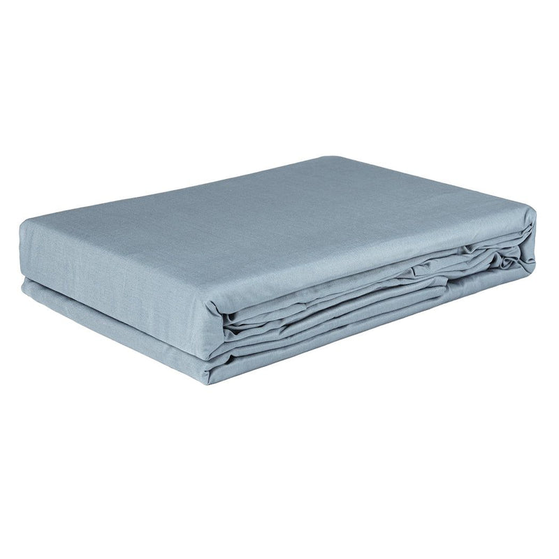 Dreamz Bamboo Sheet Set Fitted Pillowcase Queen Size Grey 4Pcs Set