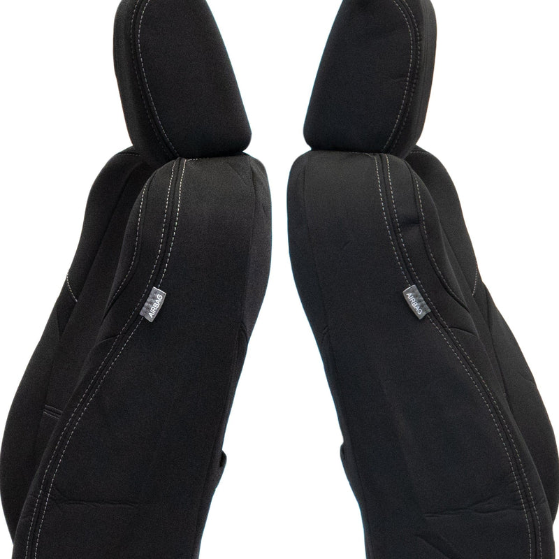 Razorback 4x4 GP4 Standard Neoprene 2x Front Seat Covers Suitable for a Mazda BT-50 TF