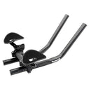 Tranz X Triathlon Tri-Bars 25.4 - 31.8mm Adjustable With Cold Forged Clamp Set