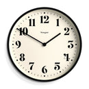 Newgate Number Two Wall Clock Matte Black