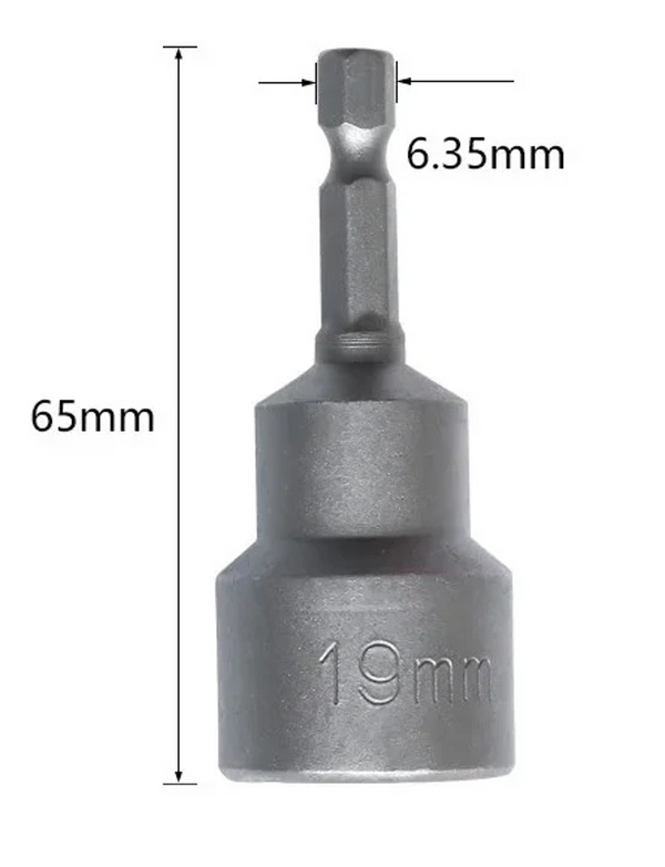 19mm Screw in Pegs Drill Adapter Secura-Pegs® and Caravan Leg Winders Tents Camping