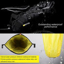 13L Bike Saddlebag with Stabilizer Rack Rainproof Storage Set Black