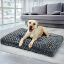 Pawz Pet Bed Dog Cat Calming Soft Warm Plush Mattress Cushion Mat Washable 48″