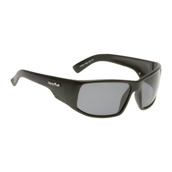 Ugly Fish P4664 Black Frame/Smoke Lens Polarised Adult Lifestyle Sunglasses