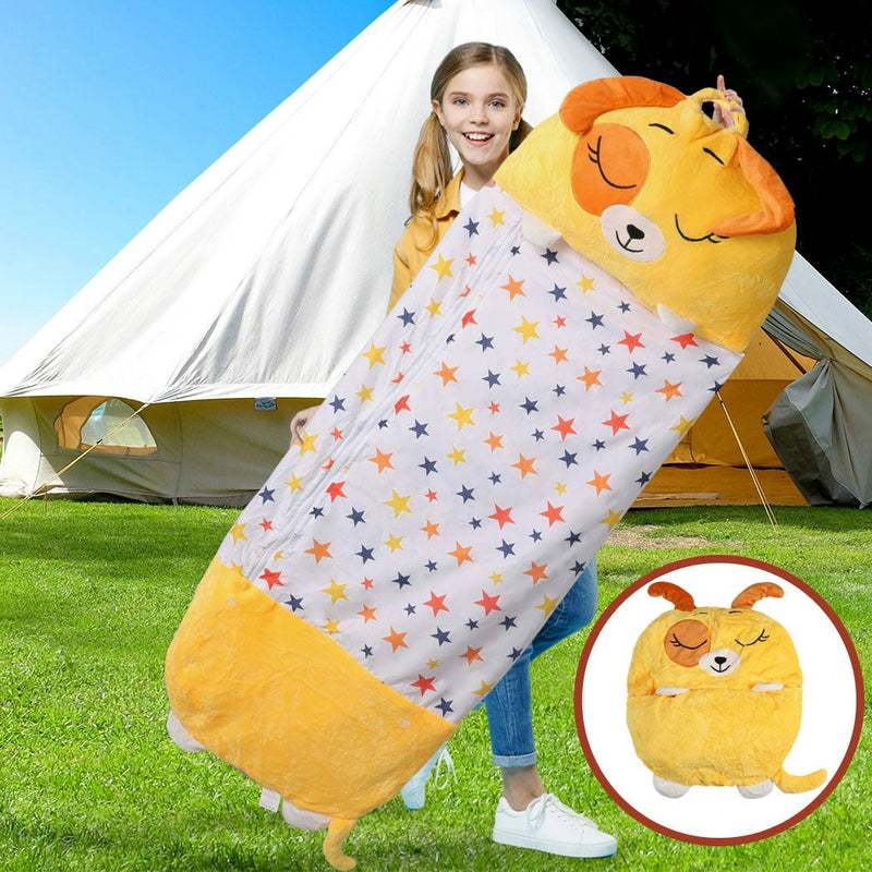 Mountview Sleeping Bag Child Pillow Stuffed Toy Kids Bags Gift Toy Dog 135cm S