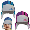 XTM Pebbles 0-2 Year-old Bomber Style Snow Hat Beanie in Blue or Pink