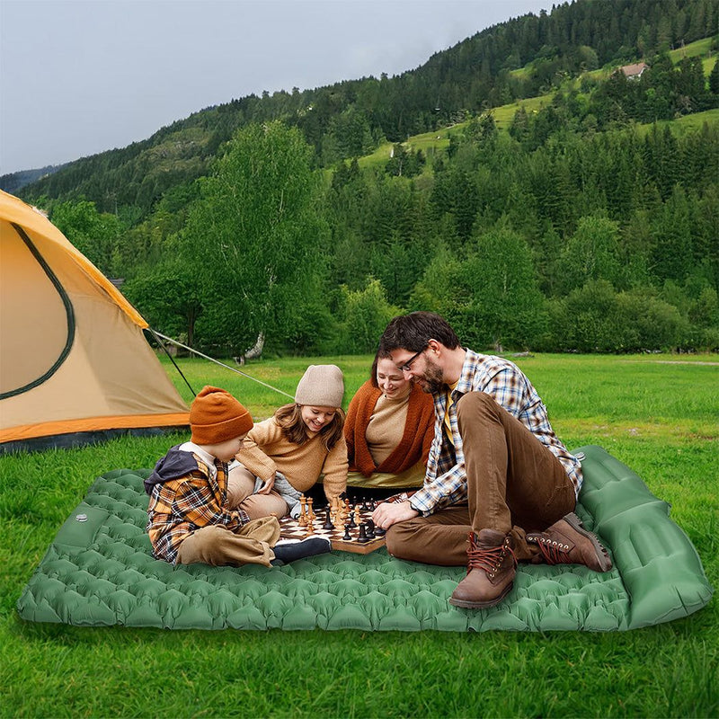 Mountview Self Inflating Mattress Camping Sleeping Mat Air Bed Pad Double 6.5cm