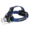Traderight Group  3x 500Lm LED Headlamp Headlight Flashlight Head Torch Rechargeable CREE XmL T6