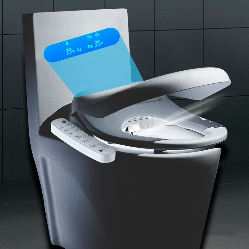 Traderight Group  Electric Bidet Toilet Seat Cover Bathroom Washlet Spray Water Auto Smart Wash
