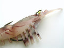 145mm Zerek Live Cherabin Pre Rigged Lumo Eyes Fishing Lure with Bonus Jig Head