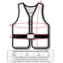 Weapon Super Size 7XL-8XL Neoprene PFD Buoyancy Life Vest Jacket Black/Orange