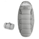 Thicken Warm Lightweight Sleeping Bag With Storage Bag - Cloudy Grey