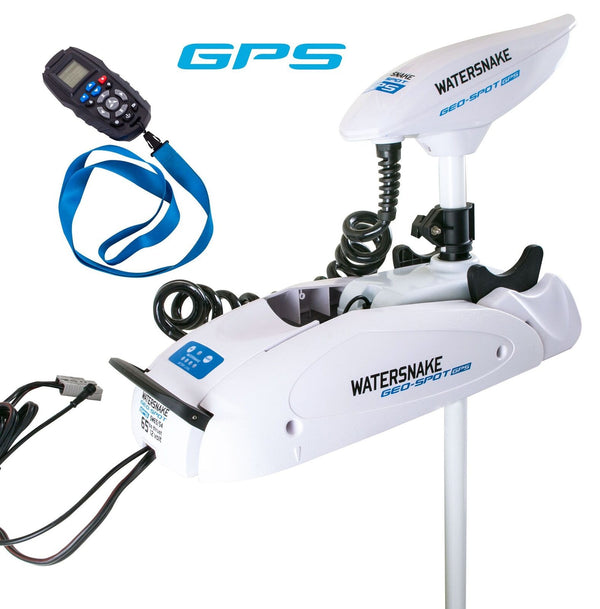 Watersnake Geo Spot 65/60 Remote Control GPS Bow Mount Electric Motor-65lb Thrust
