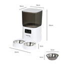 Pawz 5L Automatic Pet Feeder Double Camera Cat Dog Smart Wifi App Food Dispenser
