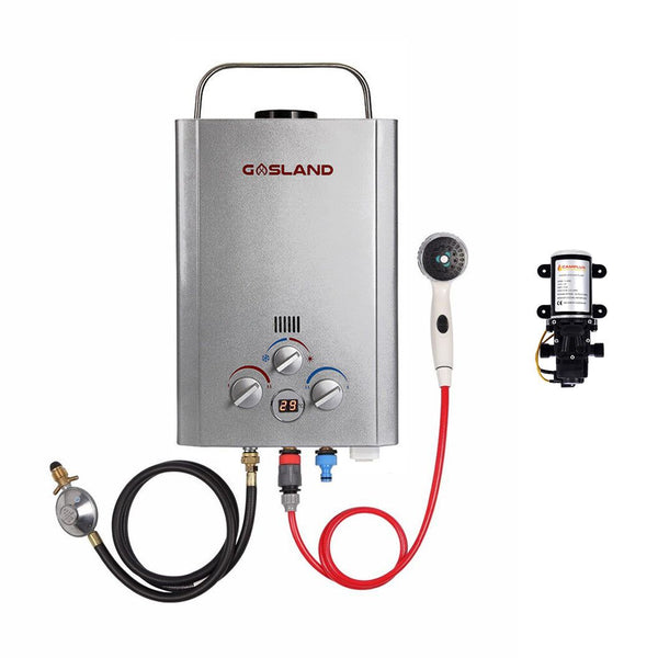Portable Gas Hot Water Heater with Pump