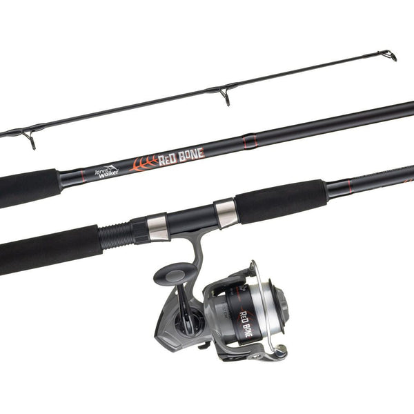 Jarvis Walker 7ft Red Bone 3-6kg Estuary Spin Combo 2 Pce Spooled with Line