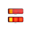 LED Autolamps 283ARRM Stop/Tail/Indicator/Reflector 12-24 Volt, Single Blister