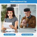 Infrared And Red Light Therapy Hair Growth Cap LED Treatment Helmet Black