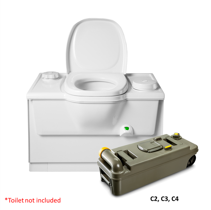 Thetford SC234 Holding Cassette Tank Left Hand Grey [20063974]