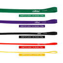 Centra Resistance Bands Heavy Duty Strength Fitness Exercise Loop Gym Yoga 11Pcs