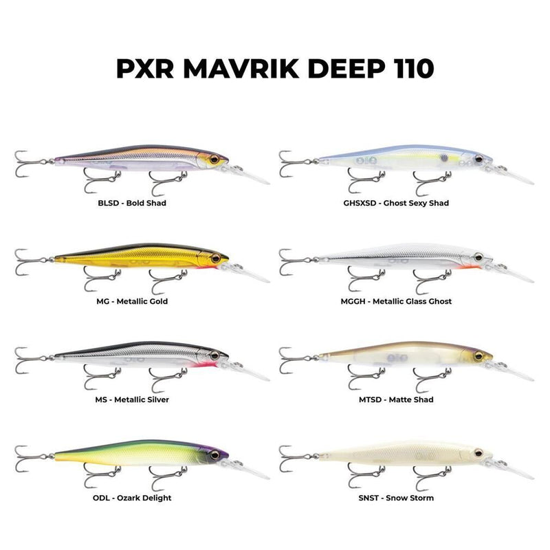 Rapala 110mm Precision Extreme Mavrik Hard Body Fishing Lure