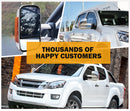 Pair Chrome Extendable Towing Mirrors Gen1 for Isuzu D-MAX MY2012-MY2019