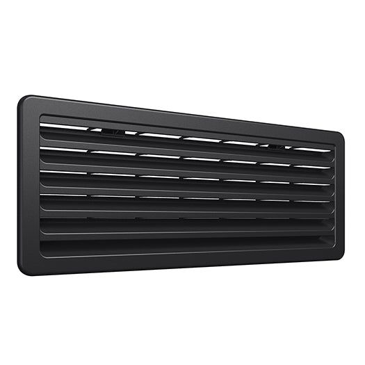 Thetford Bottom Fridge Vent Without Screen - Black