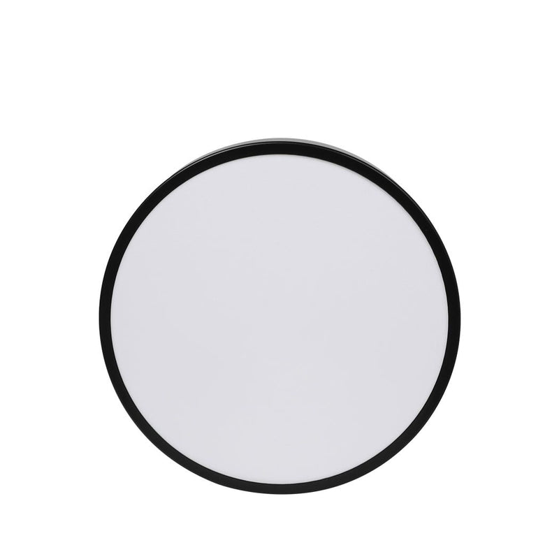 Emitto Ultra-Thin 5cm LED Ceiling Down Light Surface Mount Living Room Black 30W