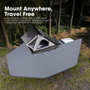 San Hima 270 Degree Awning Free-Standing Car Camping With L Brackets Driver Side