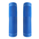Bulletproof Coloured Rubber Mountain Bike Grips 130mm with Closed Ends Blue