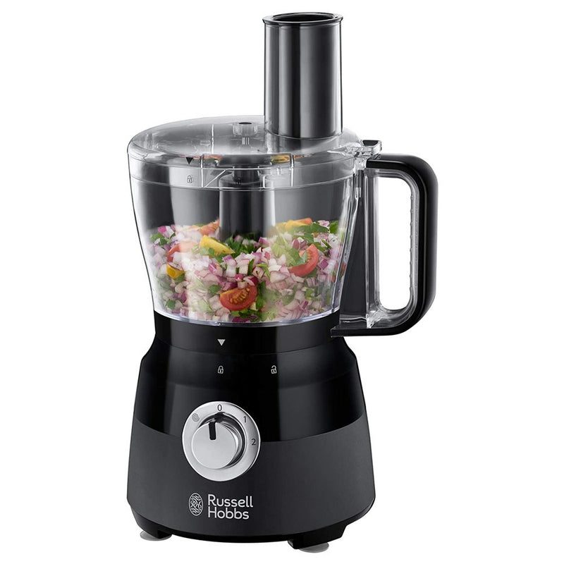 Russell Hobbs RHFP5BLK 40cm Desire 600W Food Processor w/ 2.5L Bowl Matte Black