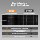 San Hima 4X 170W PERC Solar Panel Kit Mono Multi-busbar Bypass Diode Tech 5MM